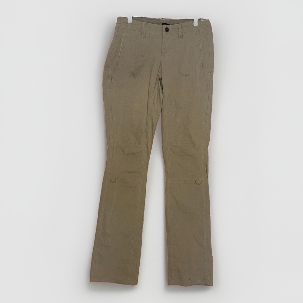 Kuhl‎ Spire Roll Up Pants 4 Long Khaki Hiking Utility Outdoor Trail Work 29x33